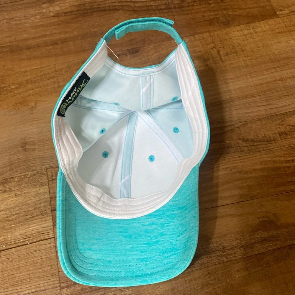 Colorado sea foam green & white Adjustable ball Cap hat
